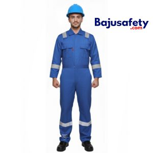 Jual Baju Wearpack Safety Coverall Nomex Katelpak Safety Biru Benhur