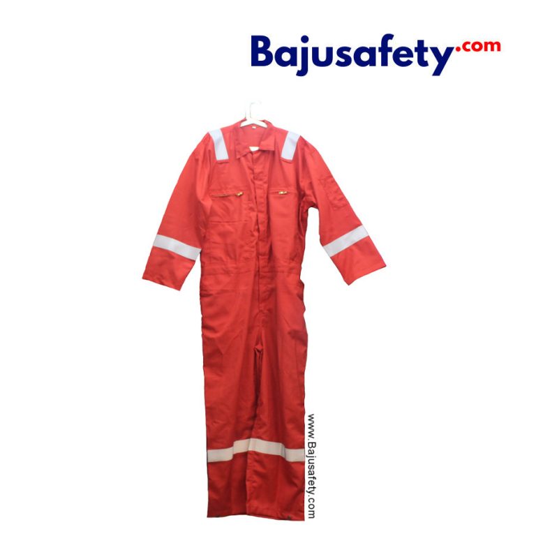 Wearpack Tahan Api Coverall/Katelpak, Bahan Nomex, Merah – Wearpack ...